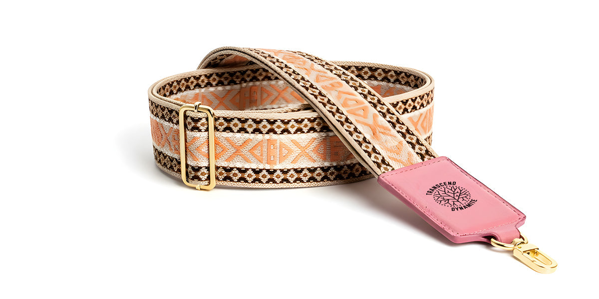 Transcend Strap Gallery luxury interchangeable designer straps Solstice Heritage geometric pattern transform your look handcrafted USA