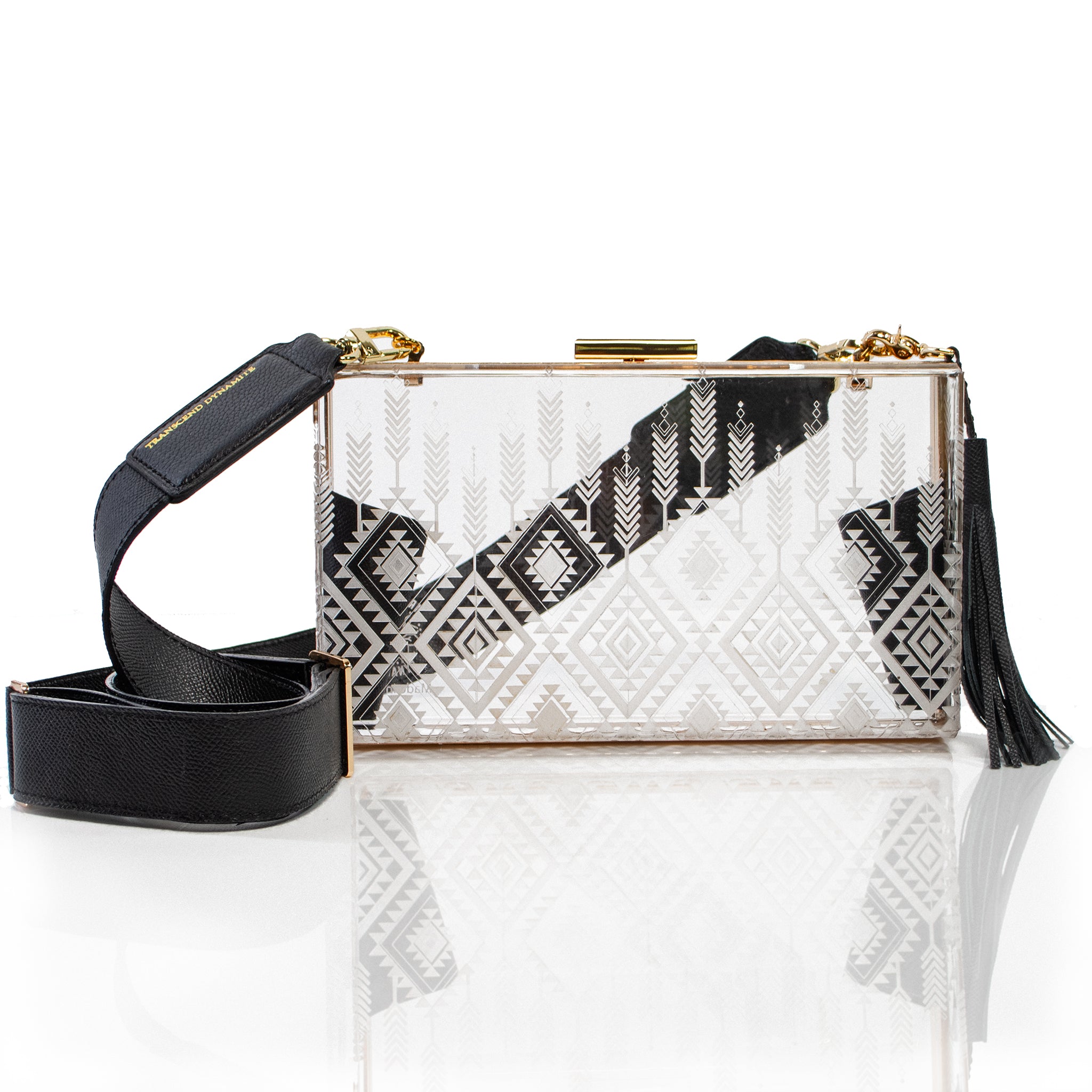 Dynamite Clear Bag - Black