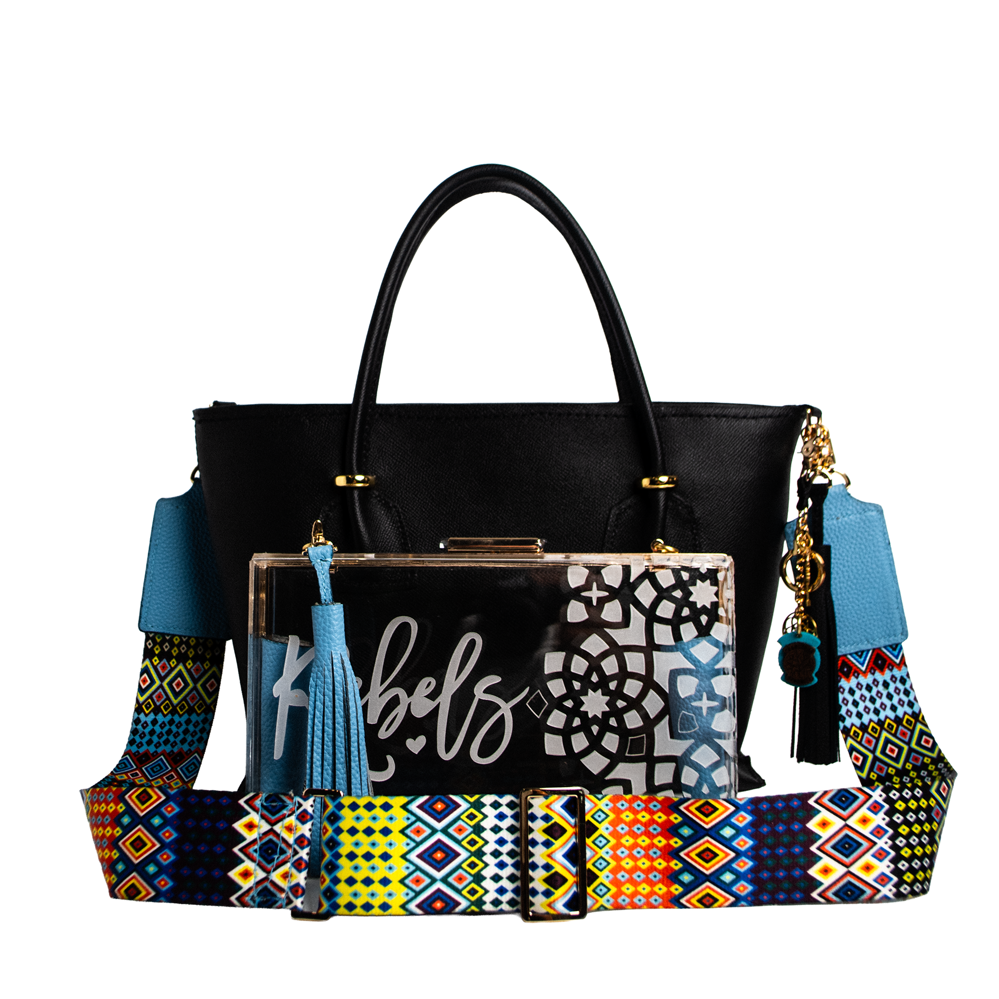 Azure Mosaic Designer Strap