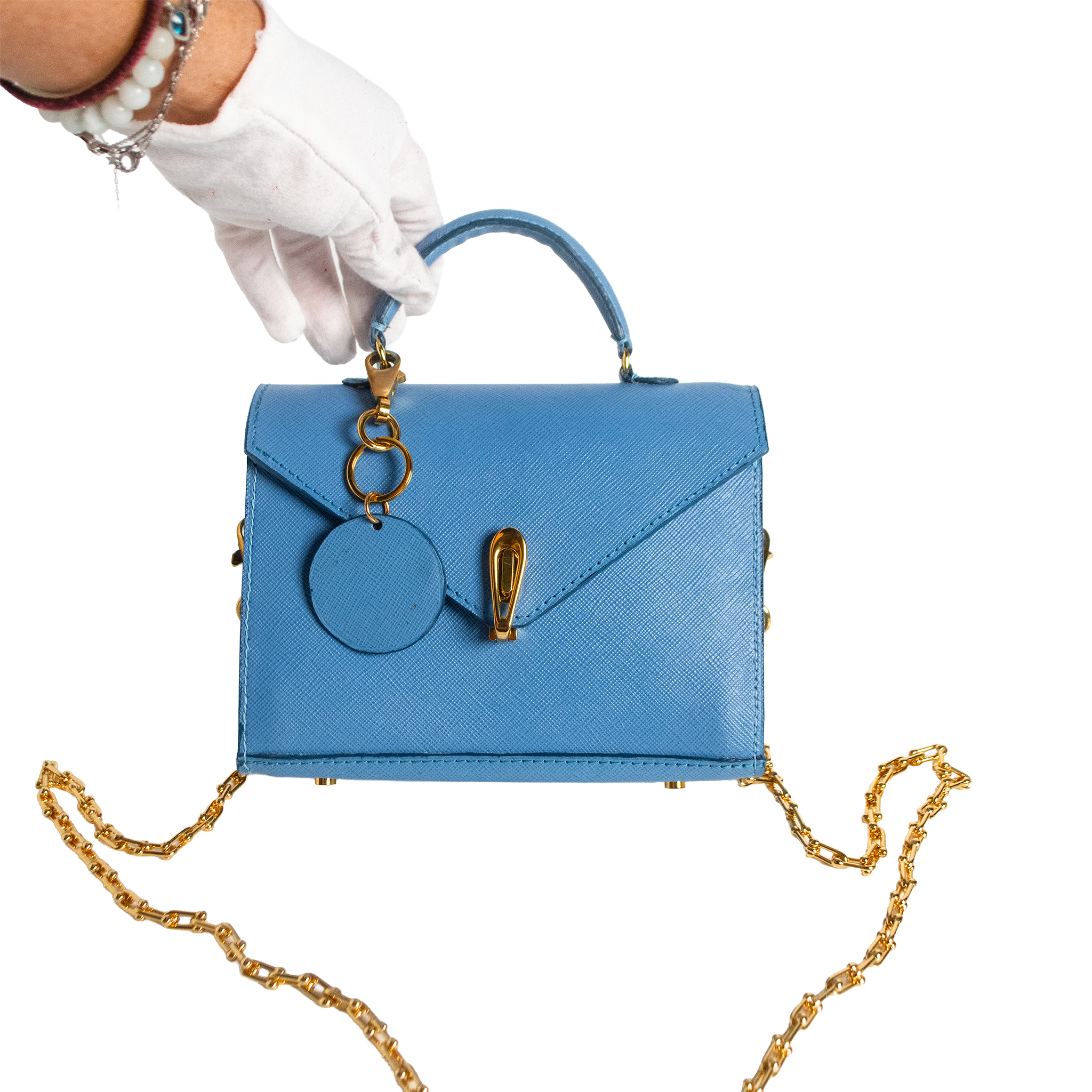 Luna Mini Handbag - Celestial Blue