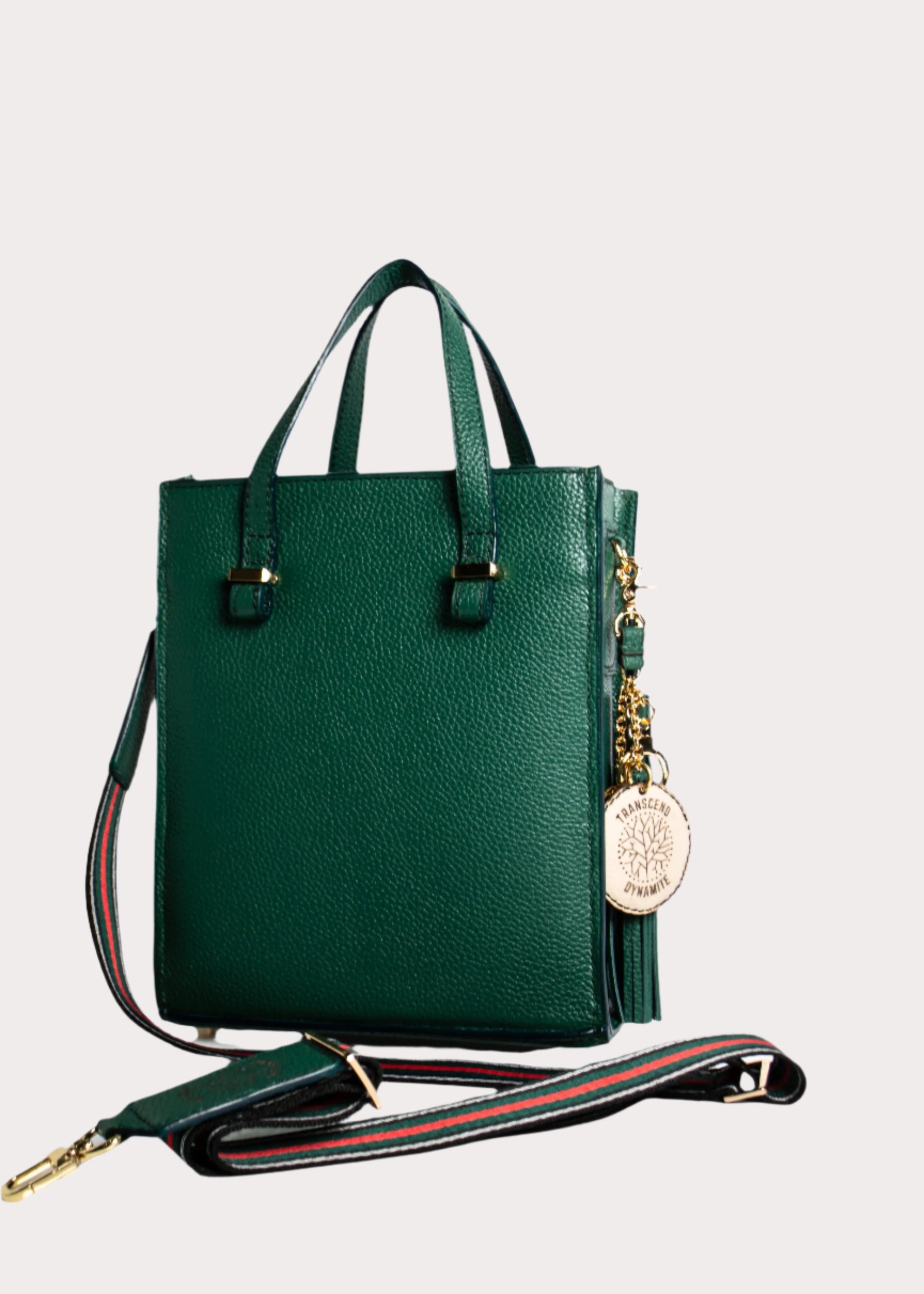 #EthicalFashionGreenLeatherBag
