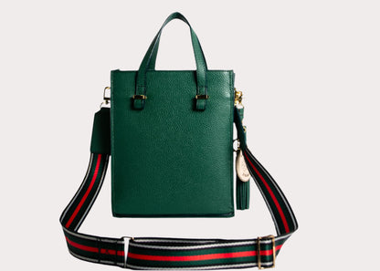 #LuxuryMiniBagInEmeraldGreen

