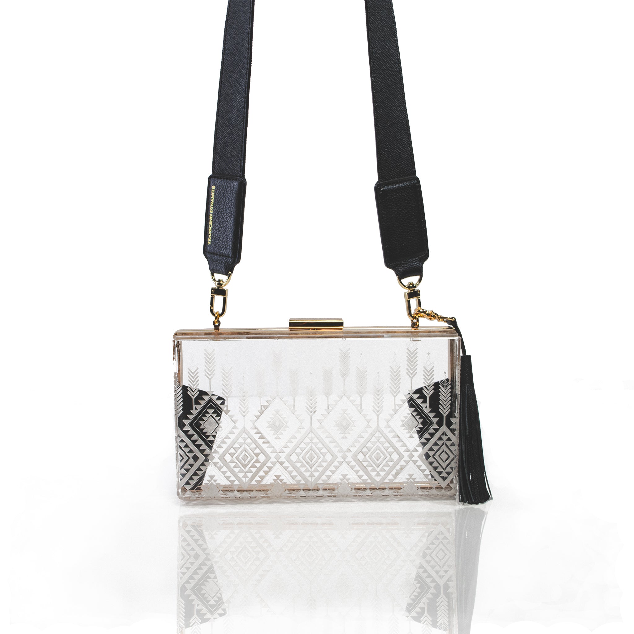 Dynamite Clear Bag - Black