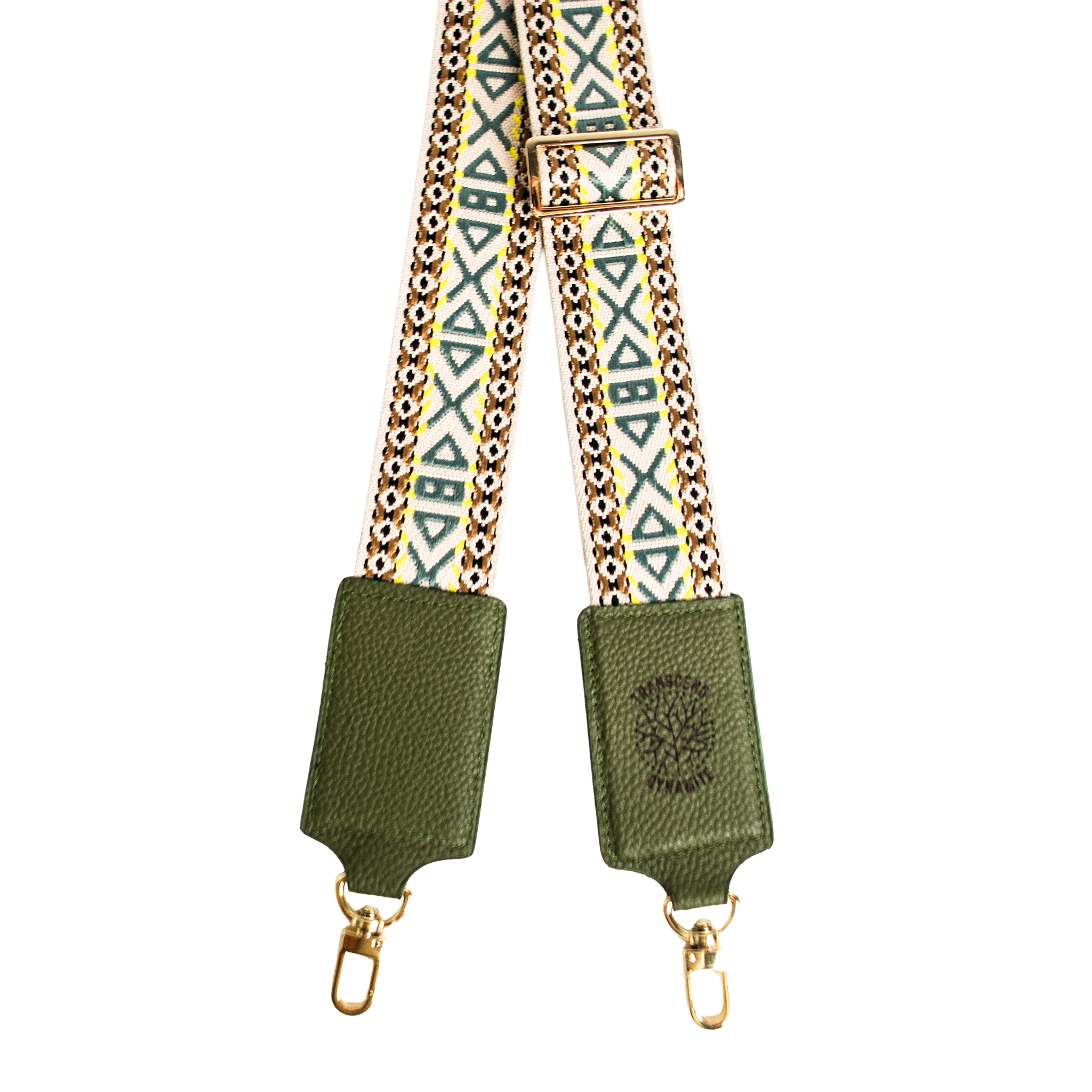 Solstice Heritage Strap - Emerald Geometric