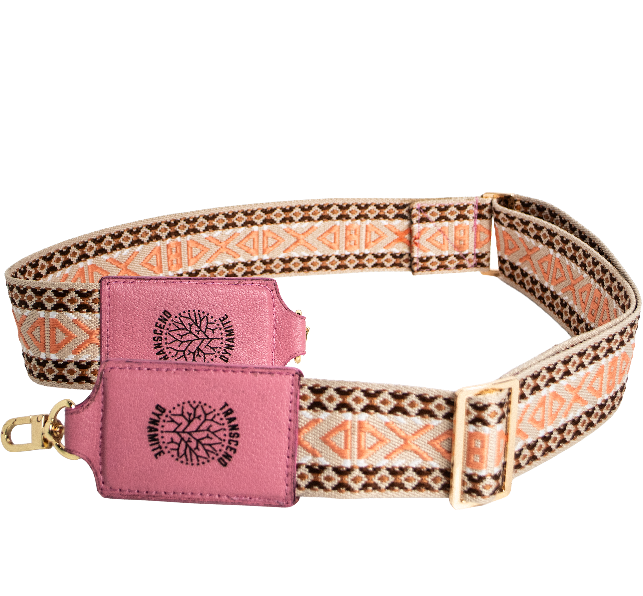 Solstice Heritage Strap - Rose Quartz